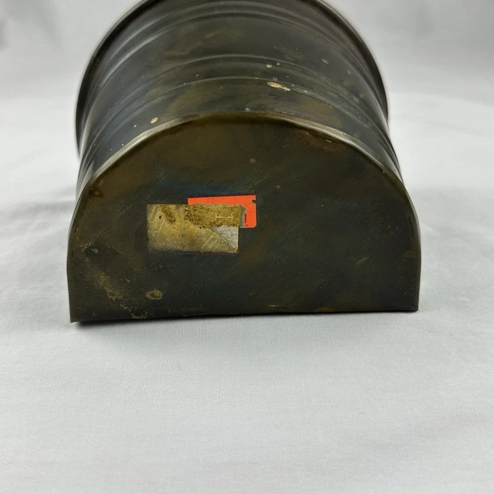 Vintage Brass Tone Wall Pocket Planter Mid‎ Century Grandmillennial Cottagecore